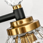 Ora Modern Dimmable Black Gold Bathroom Vanity Lights