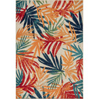 Origin Coastal Floral Indoor/Outdoor Area Rug.