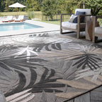 Origin Coastal Floral Indoor/Outdoor Area Rug.