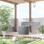 Outdoor Patio Storage Resin Lockable Deck Box