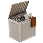 Outdoor Patio Storage Resin Lockable Deck Box