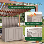 Outdoor Patio Storage Resin Lockable Deck Box