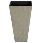 Outsunny 28 Tall Plastic Flower Pot, Set of 3, Large Outdoor & Indoor Plastic Garden Planters, for Entryway, Patio, Yard