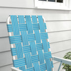 Outsunny Set of 4 Patio Folding Chairs, Classic Outdoor Camping Chairs, Portable Lawn Chairs for Camping