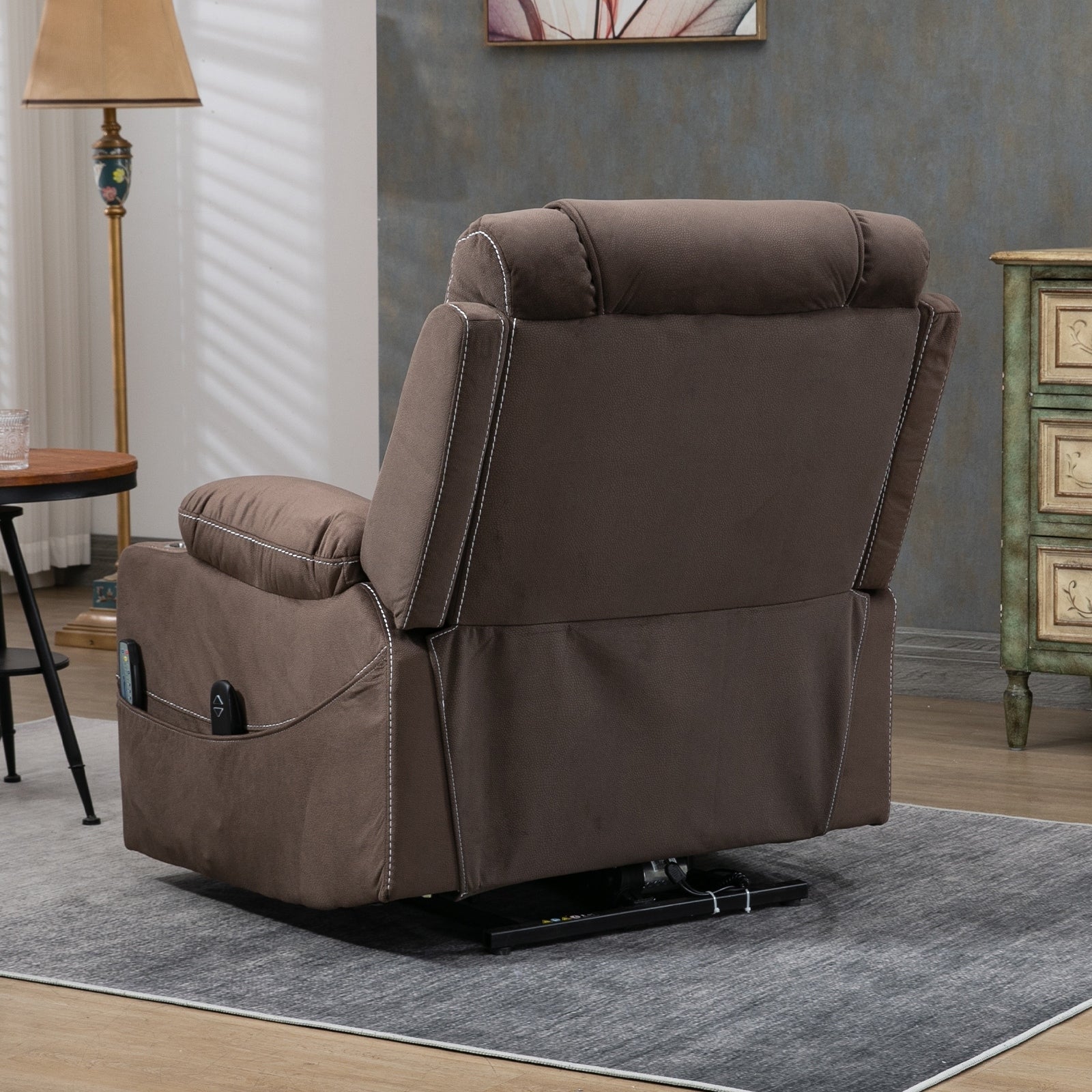 Oversized Electric Recliner Chair Elderly Power Lift Chair, 400 lbs.