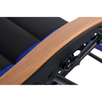 Oversize XL Padded Zero Gravity Lounge Chair Wider Armrest Adjustable Recliner with Cup Holder - N/A