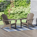 Polytrends Altura Outdoor Eco-Friendly All Weather Poly Patio Adirondack Chair (Set of 2)