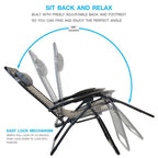 Sun-Ray 1pc Oversized Zero Gravity Chair