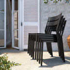 Pellebant 5/7/9-piece Aluminum Outdoor Dining Set Expandable Table and Stackable Chairs