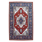 George Towne Living Persian Floral Luxury Handmade Traditional Persian Wool Area Rug