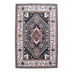 George Towne Living Persian Floral Luxury Handmade Traditional Persian Wool Area Rug
