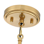 Piersan 5-Light Modern Bohemian Chandelier with Tiered Rattan Shade - 26 in. W