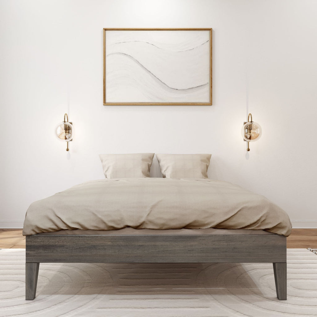 Plank and Beam Full-Size Platform Bed