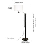Polly Height Adjustable Floor Lamp