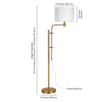 Polly Height Adjustable Floor Lamp