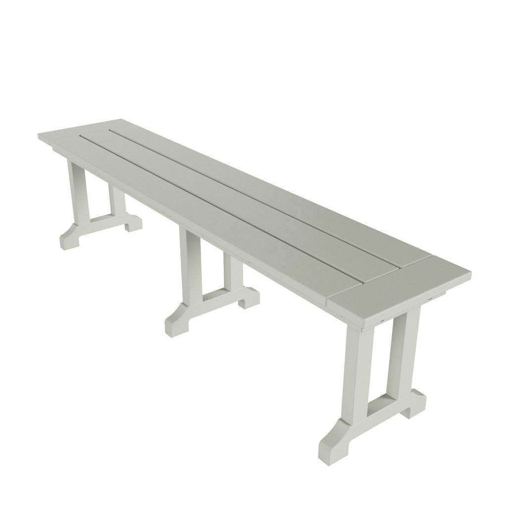 Polytrends Laguna Hdpe All Weather Outdoor Patio 65 Bench