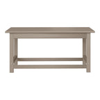 Polytrends Laguna Hdpe All Weather Outdoor Patio Rectangular Coffee Table