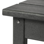 Polytrends Laguna Hdpe All Weather Outdoor Patio Rectangular Coffee Table