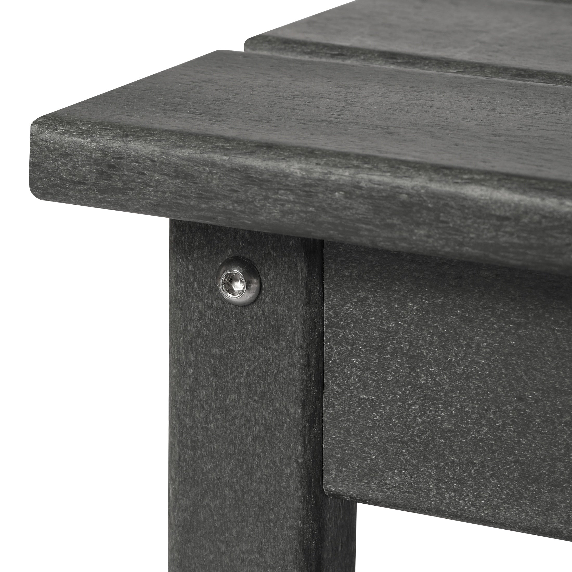 Polytrends Laguna Hdpe All Weather Outdoor Patio Rectangular Coffee Table