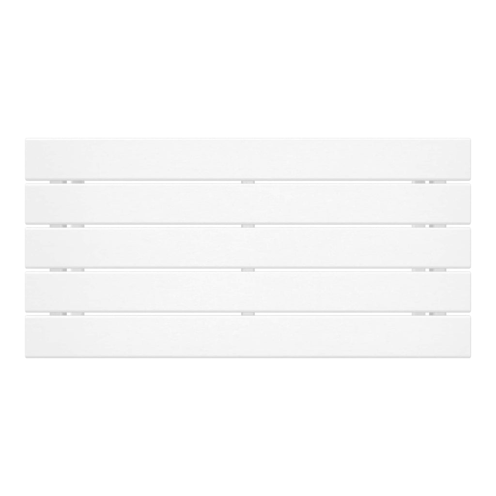 Polytrends Laguna Hdpe All Weather Outdoor Patio Rectangular Coffee Table