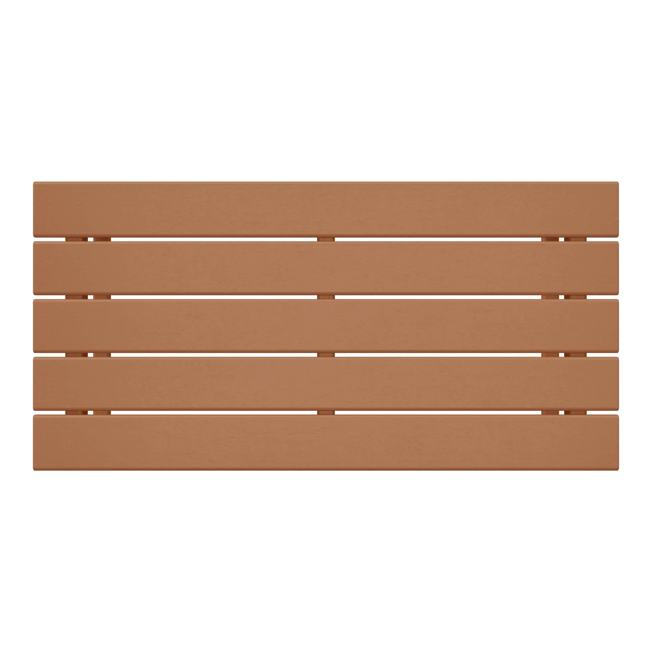 Polytrends Laguna Hdpe All Weather Outdoor Patio Rectangular Coffee Table