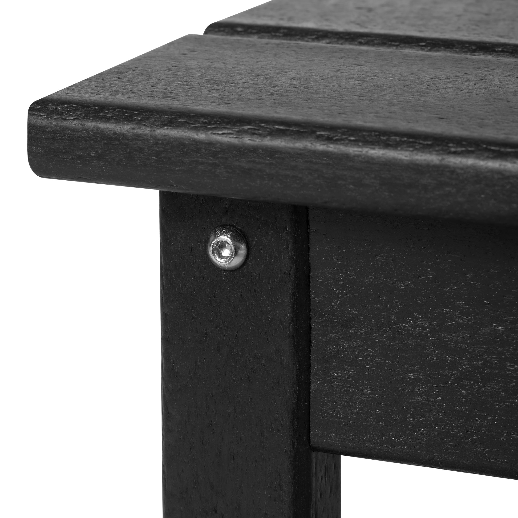 Polytrends Laguna Hdpe All Weather Outdoor Patio Rectangular Coffee Table