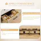 Porto Bath Vanity with White Quartz Stone Top without Mirror