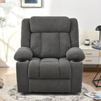 Power Lift Recliner Chair for Elderly, Fabric Lift Chairs w/ Extended Footrest, with 2 Cup Holders,Side Pockets, Remote Control