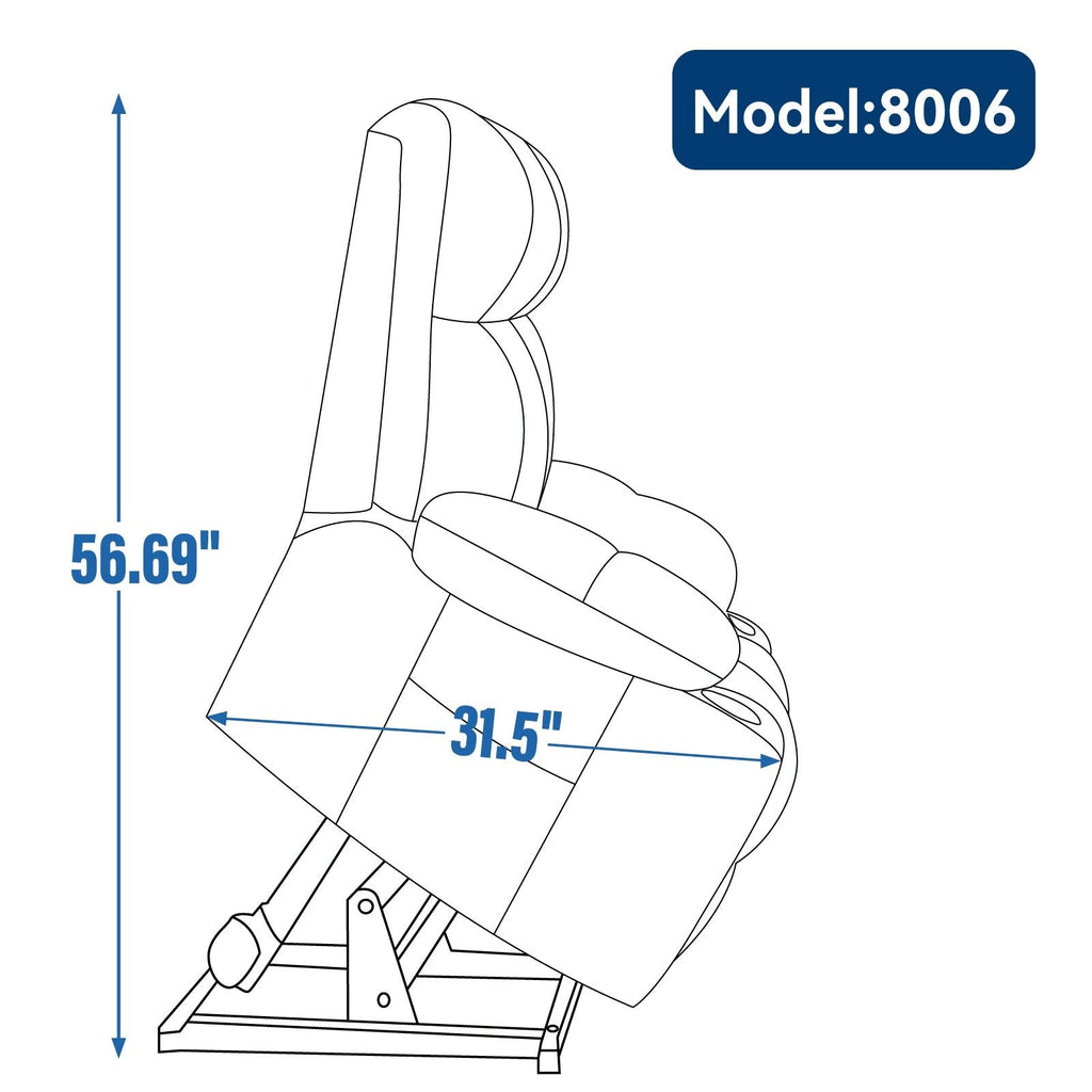 Power Lift Recliner Chair