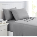 Premium Luxury 100-percent Bamboo Viscose 21-inch Extra Deep Pocket 4-piece Bed Sheet Set