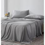 Premium Luxury 100-percent Bamboo Viscose 21-inch Extra Deep Pocket 4-piece Bed Sheet Set