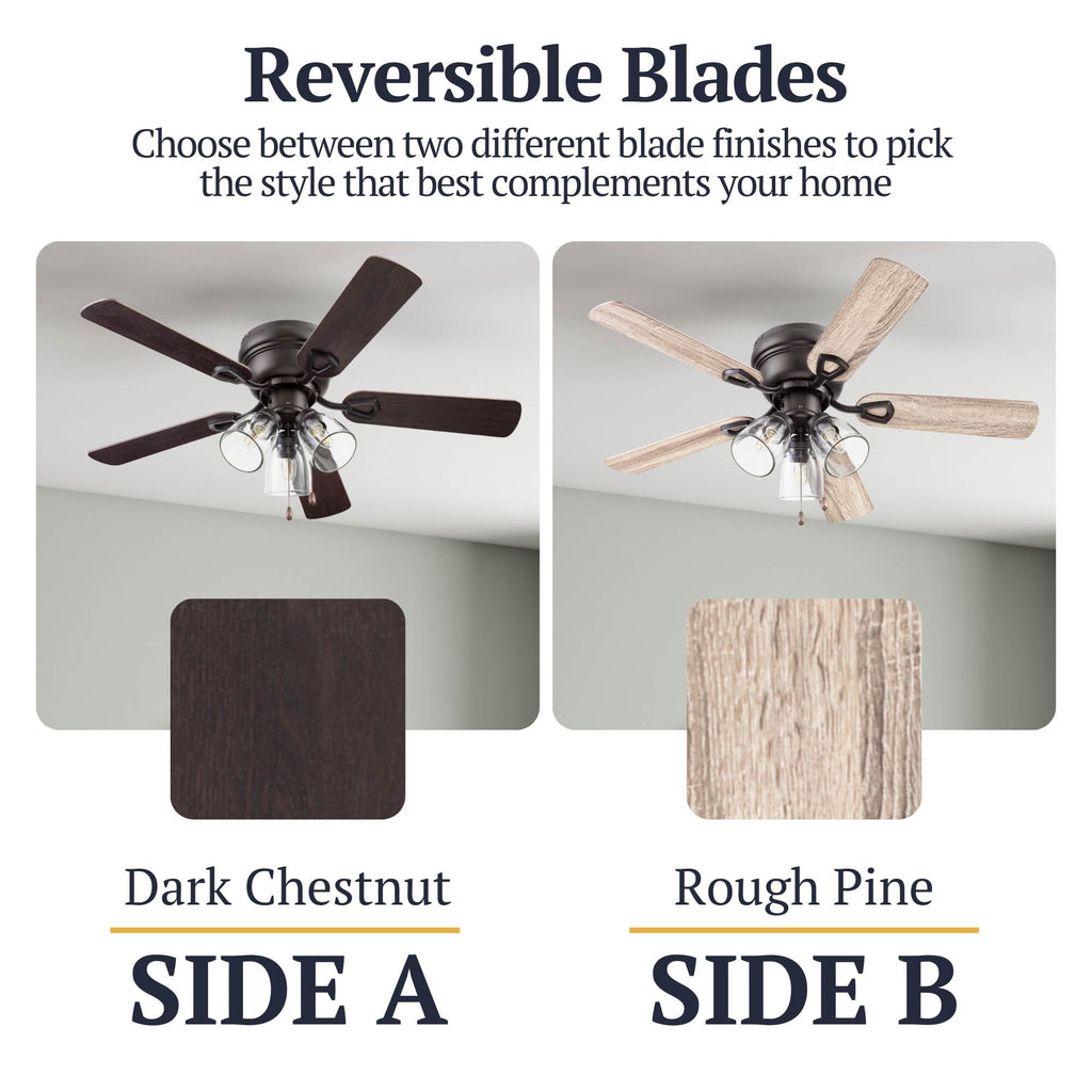 Prominence Home Renton Traditional Farmhouse Indoor Ceiling Fan