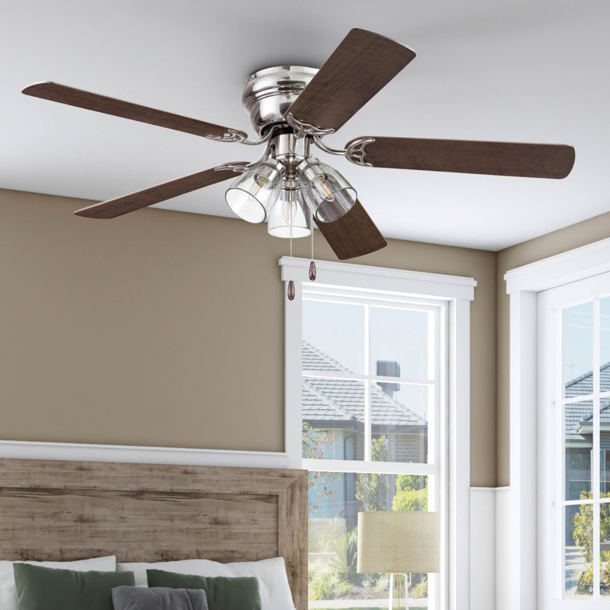 Prominence Home Renton Traditional Farmhouse Indoor Ceiling Fan
