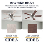 Prominence Home Renton Traditional Farmhouse Indoor Ceiling Fan