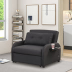 Pull Out Sofa Sleeper 3 in 1 with 2 Wing Table