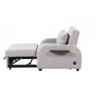 Pull Out Sofa Sleeper 3 in 1 with 2 Wing Table