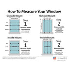 Radiance Cordless Driftwood Roman Shade