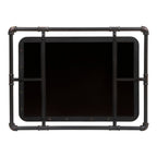 Revo Industrial 31-inch Metal Floating Wall Mirror by Furniture of America