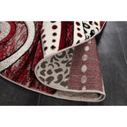 Rhodes Collection Abstract Swirl Area Rug