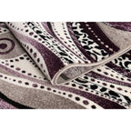 Rhodes Collection Abstract Swirl Area Rug