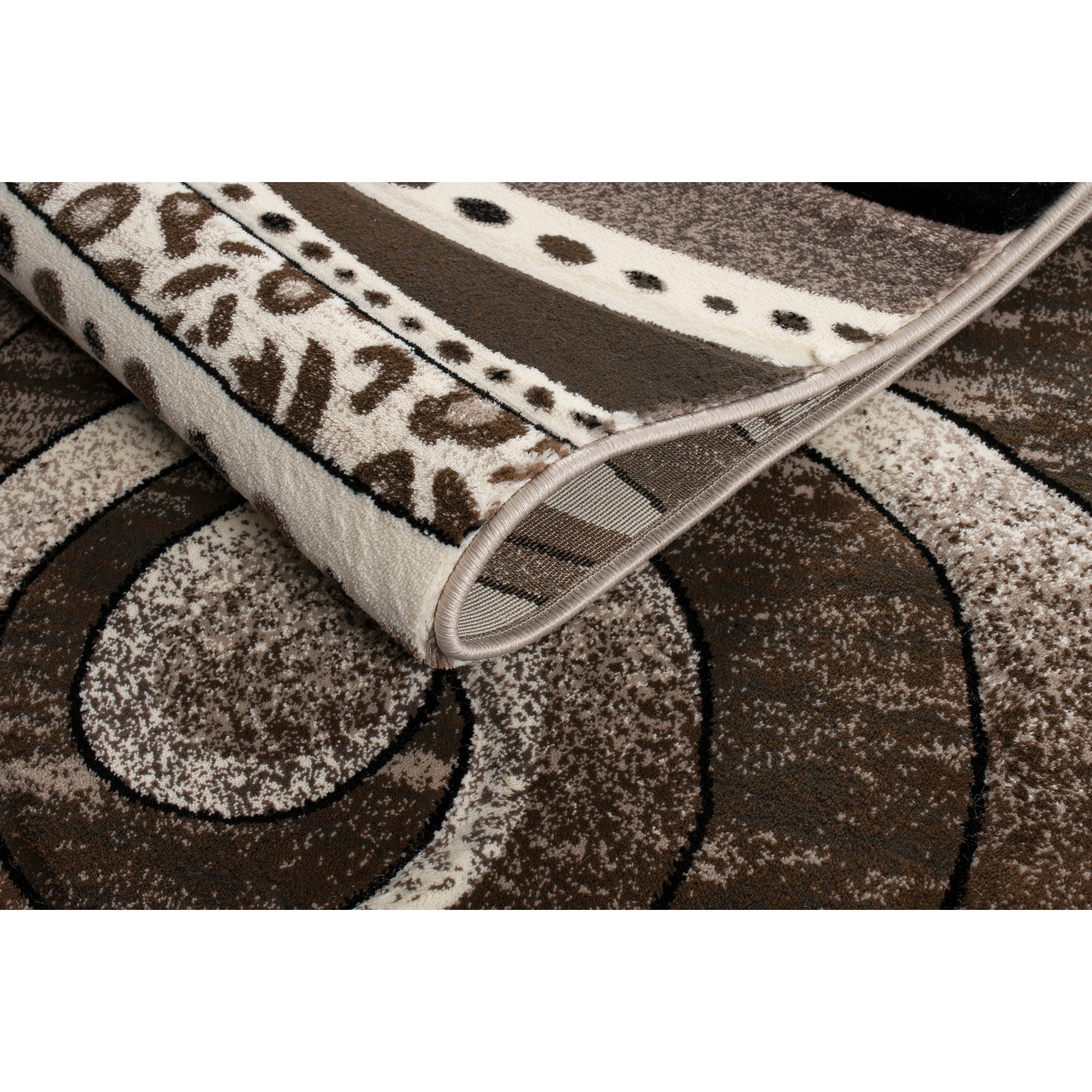 Rhodes Collection Abstract Swirl Area Rug