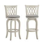 Rovinj Scroll Back Swivel Bar Stool