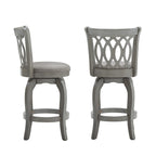 Rovinj Scroll Back Swivel Counter Stool