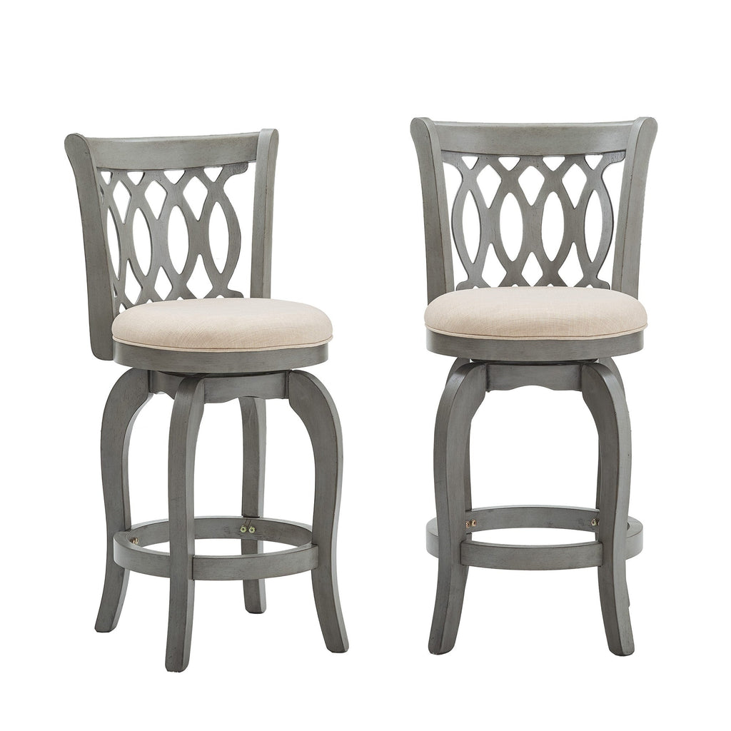 Rovinj Scroll Back Swivel Counter Stool