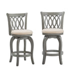 Rovinj Scroll Back Swivel Counter Stool