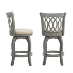 Rovinj Scroll Back Swivel Counter Stool