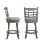 Rovinj Upholstered Back Swivel Counter Stool