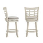 Rovinj Upholstered Back Swivel Counter Stool