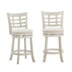 Rovinj Upholstered Back Swivel Counter Stool