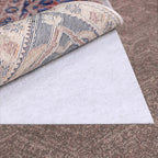 Rug on Carpet Non Slip Rug Pad by Slip-Stop - White